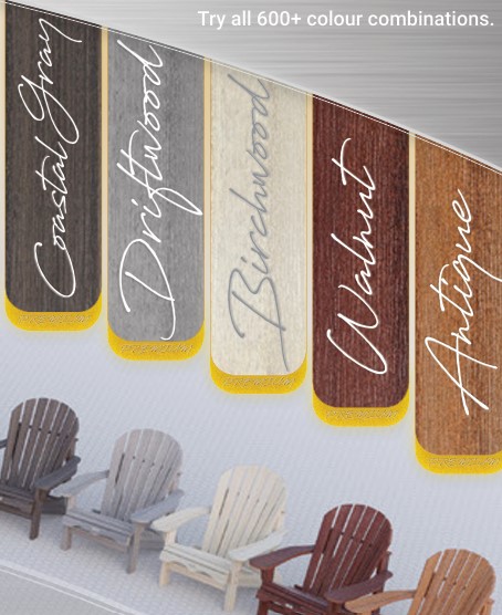 CRAD * Raised Adirondack Deluxe Chair, Woodmill Line